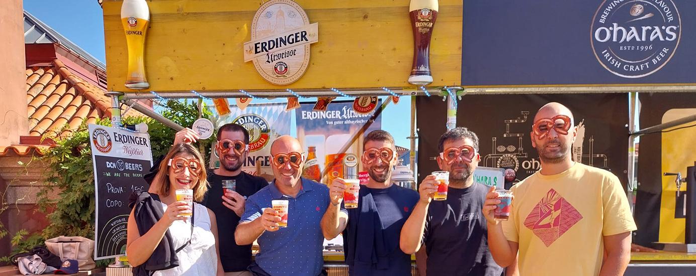 ERDINGER begeistert auf dem Porto Beer Fest 2024